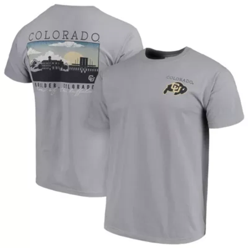 NCAA Colorado Buffaloes Campus Scenery T-Shirt