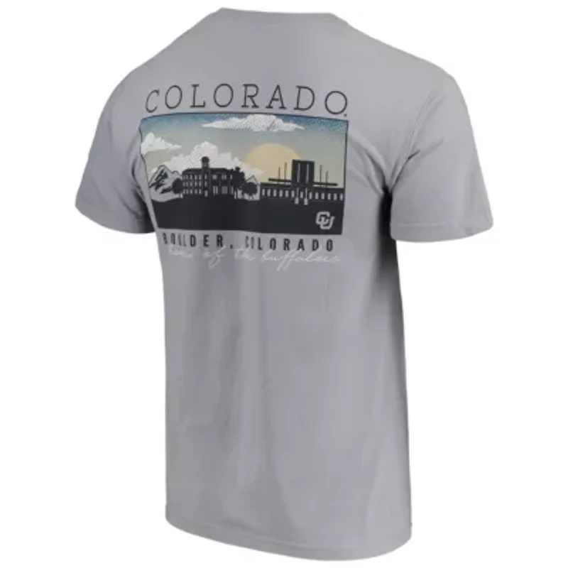 NCAA Colorado Buffaloes Campus Scenery T-Shirt