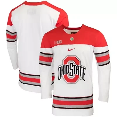 NCAA Nike Ohio State Buckeyes Replica Hockey Jersey