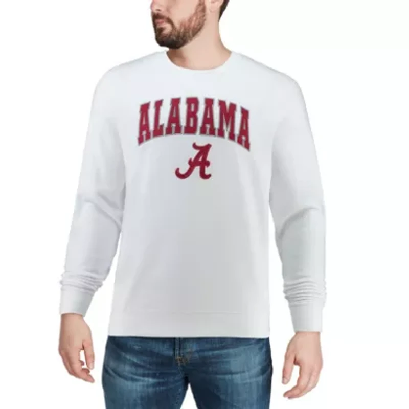 Alabama Crimson Tide NCAA Arch & Logo Crew Neck Sweatshirt