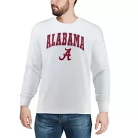 Alabama Crimson Tide NCAA Arch & Logo Crew Neck Sweatshirt