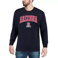NCAA Arizona Wildcats Arch & Logo Crew Neck Sweatshirt