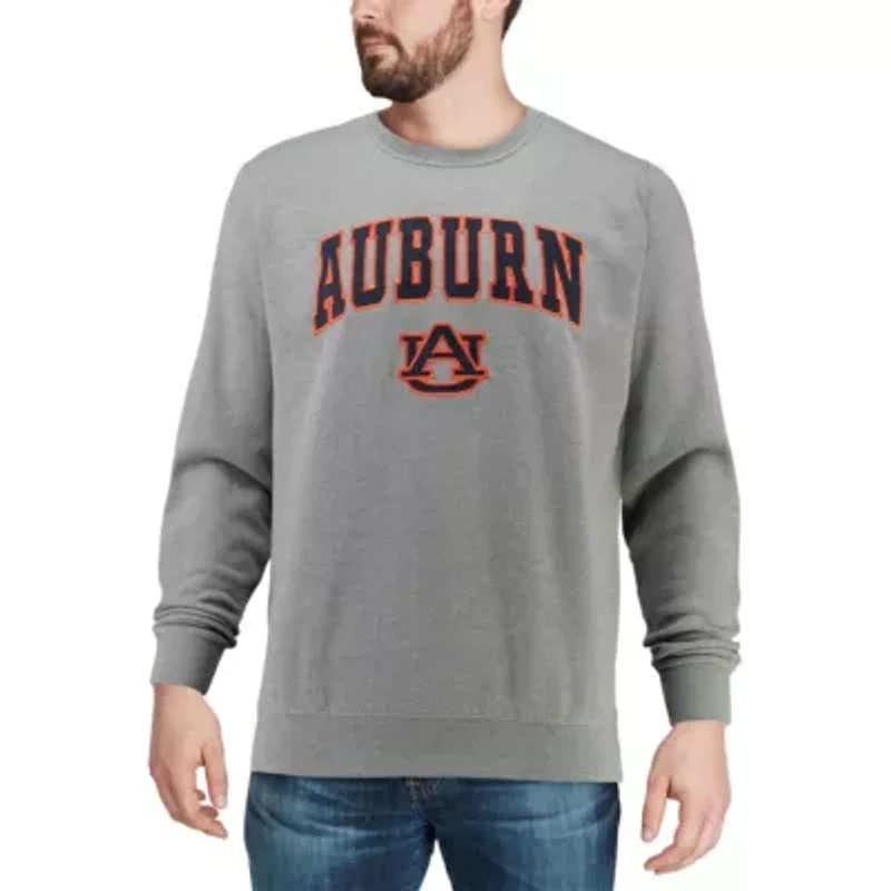 NCAA ed Auburn Tigers Arch & Logo Crew Neck Sweatshirt