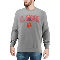 NCAA ed Clemson Tigers Arch & Logo Crew Neck Sweatshirt