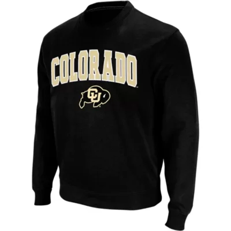 NCAA Colorado Buffaloes Arch & Logo Crew Neck Sweatshirt