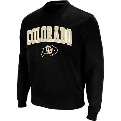 NCAA Colorado Buffaloes Arch & Logo Crew Neck Sweatshirt
