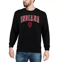 NCAA Indiana Hoosiers Arch & Logo Crew Neck Sweatshirt