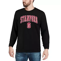 Stanford Cardinal NCAA Stanford Arch & Logo Crew Neck Sweatshirt