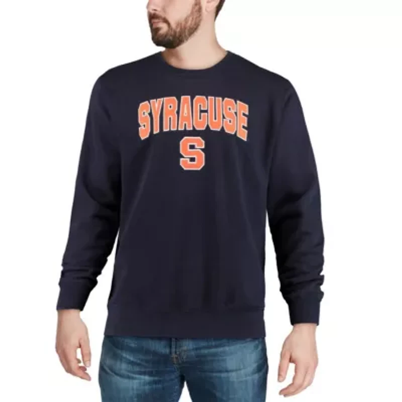 Syracuse Orange NCAA Arch & Logo Crew Neck Sweatshirt