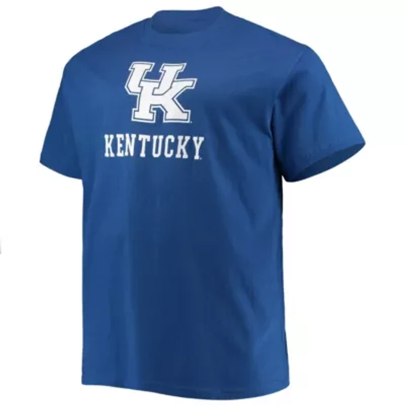 NCAA Kentucky Wildcats Big & Tall Lockup T-Shirt