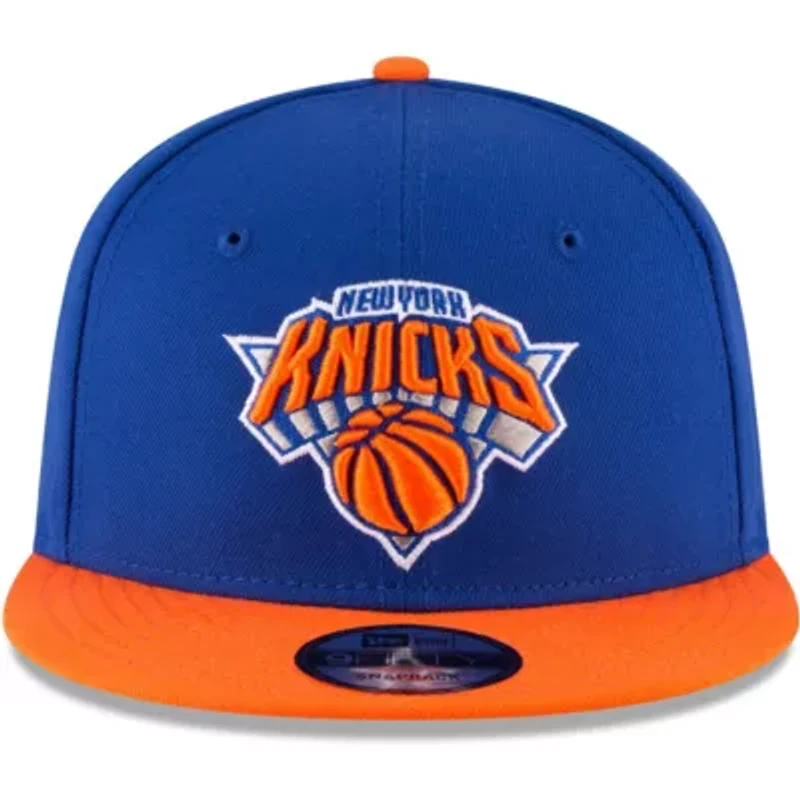 NBA Blue/Orange New York Knicks Two-Tone 9FIFTY Adjustable Hat