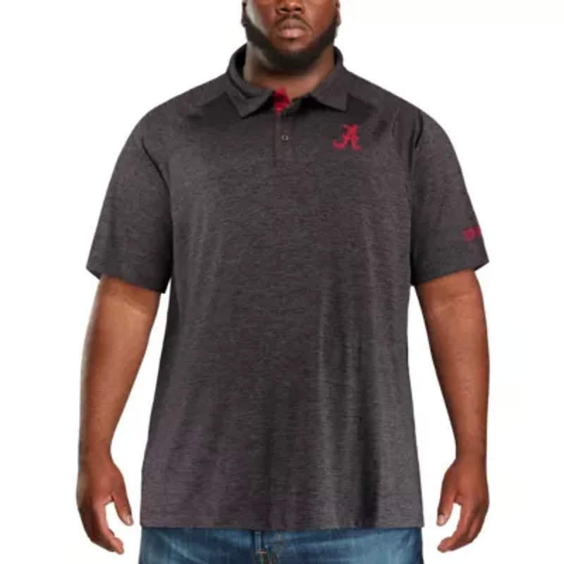 Alabama Crimson Tide NCAA Big & Tall Down Swing Polo
