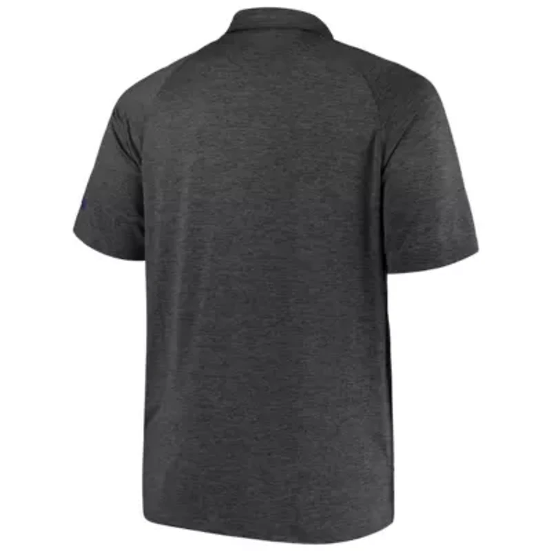 NCAA LSU Tigers Big & Tall Down Swing Polo