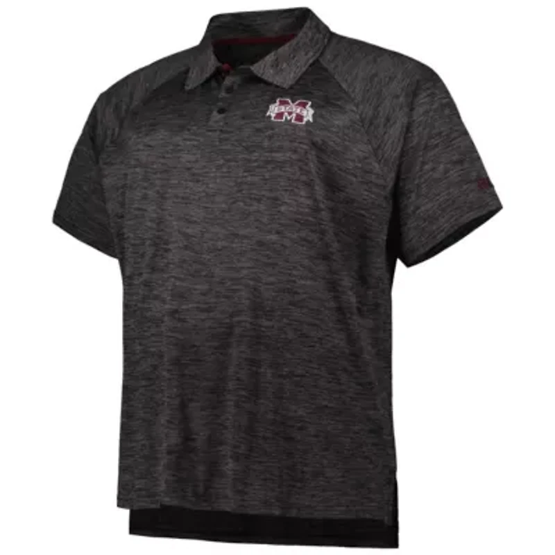 NCAA Mississippi State Bulldogs Big & Tall Down Swing Polo