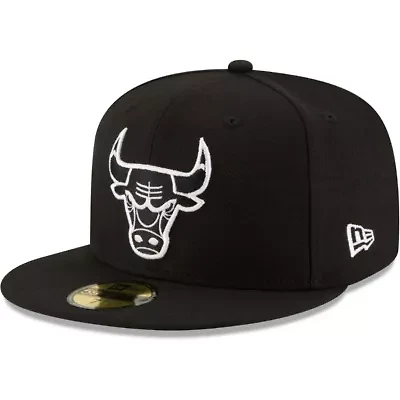 NBA Chicago Bulls & Logo 59FIFTY Fitted Hat