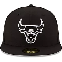 NBA Chicago Bulls & Logo 59FIFTY Fitted Hat