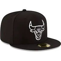 NBA Chicago Bulls & Logo 59FIFTY Fitted Hat