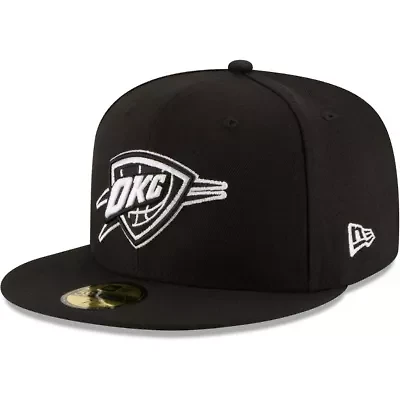 NBA Oklahoma City Thunder & Logo 59FIFTY Fitted Hat