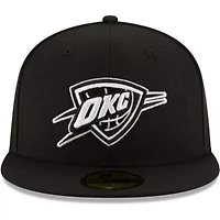 NBA Oklahoma City Thunder & Logo 59FIFTY Fitted Hat
