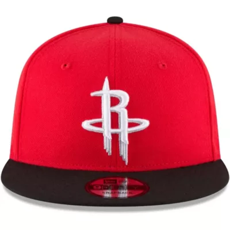 NBA Red/Black Houston Rockets Two-Tone 9FIFTY Adjustable Hat