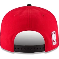 NBA Red/Black Houston Rockets Two-Tone 9FIFTY Adjustable Hat