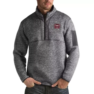 Missouri State Bears NCAA University Fortune Big & Tall Quarter-Zip Pullover Jacket