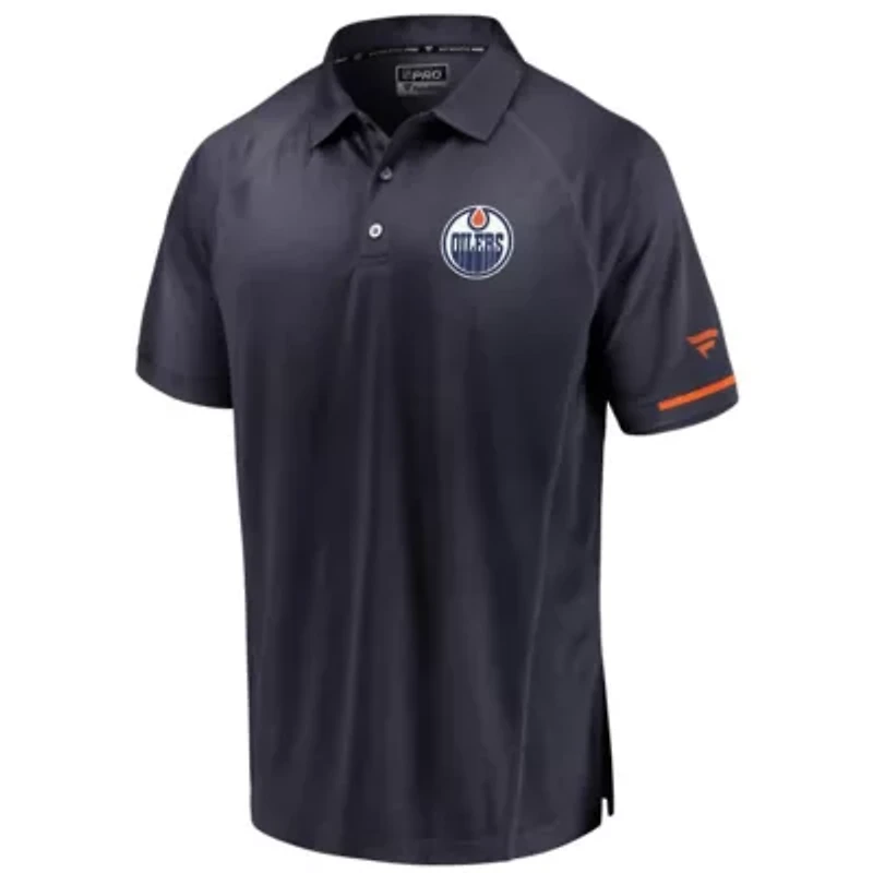 NHL Fanatics Edmonton Oilers Authentic Pro Rinkside Polo