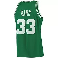 NBA Larry Bird Kelly Boston Celtics 1985/86 Big & Tall Hardwood Classics Swingman Jersey