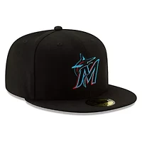 MLB Miami Marlins On-Field Authentic Collection 59FIFTY Fitted Hat