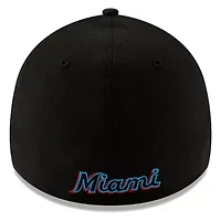 MLB Miami Marlins 2019 Team Classic 39THIRTY Flex Hat