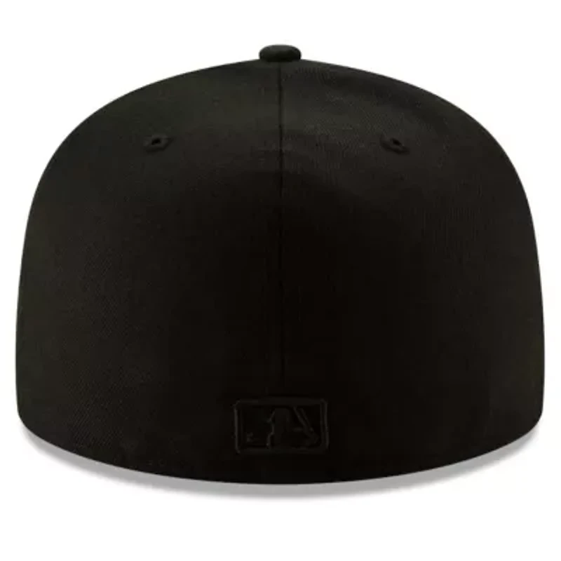 MLB Miami Marlins 2019 Black-on-Black 59FIFTY Fitted Hat