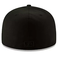MLB Miami Marlins 2019 Black-on-Black 59FIFTY Fitted Hat