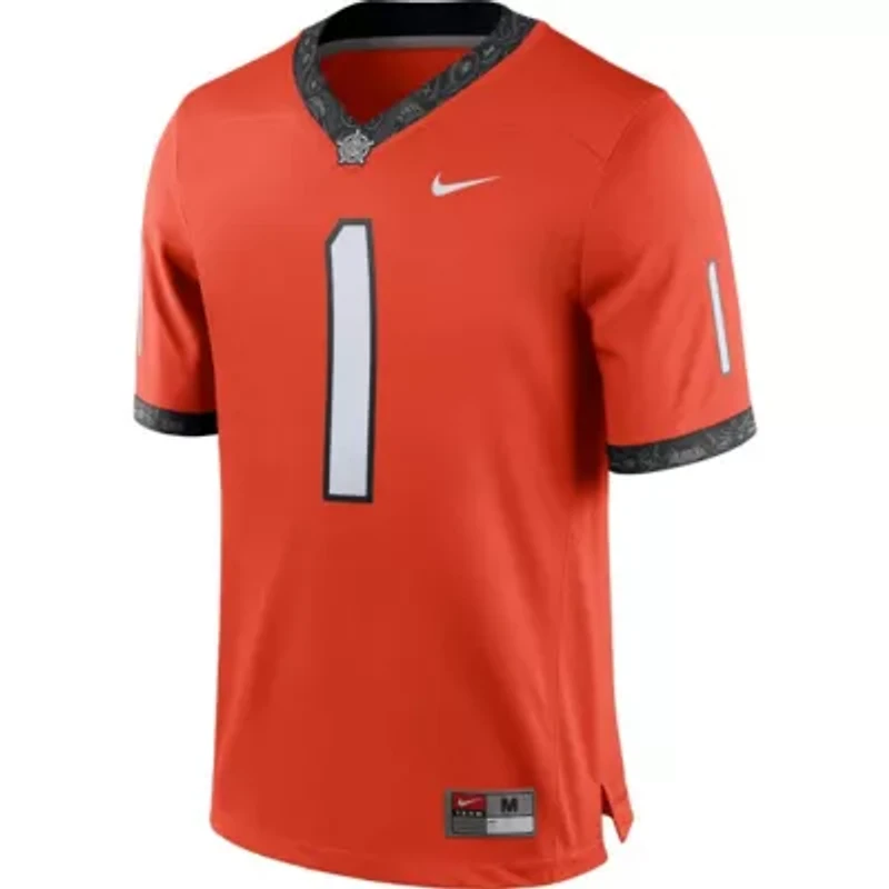 NCAA Nike #1 Oklahoma State Cowboys Alternate Game Jersey
