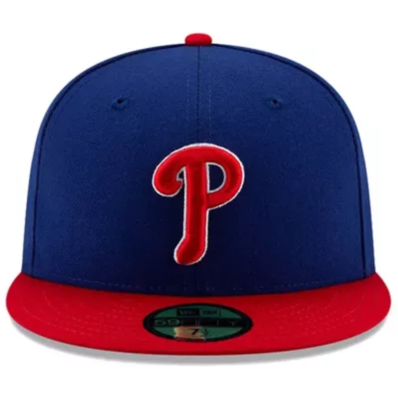 MLB Royal/Red Philadelphia Phillies Alternate Authentic Collection On-Field 59FIFTY Fitted Hat