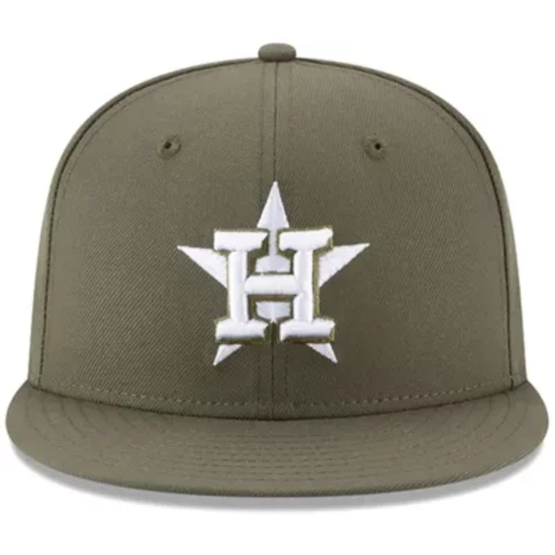 MLB Houston Astros Fashion Color Basic 59FIFTY Fitted Hat - Green