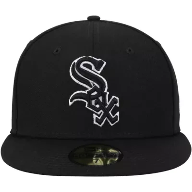 Chicago White Sox MLB B-Dub 59FIFTY Fitted Hat - Black