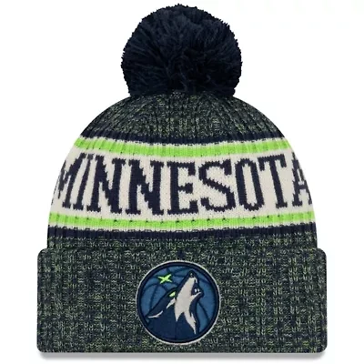 NBA Minnesota Timberwolves Sport Cuffed Knit Hat with Pom