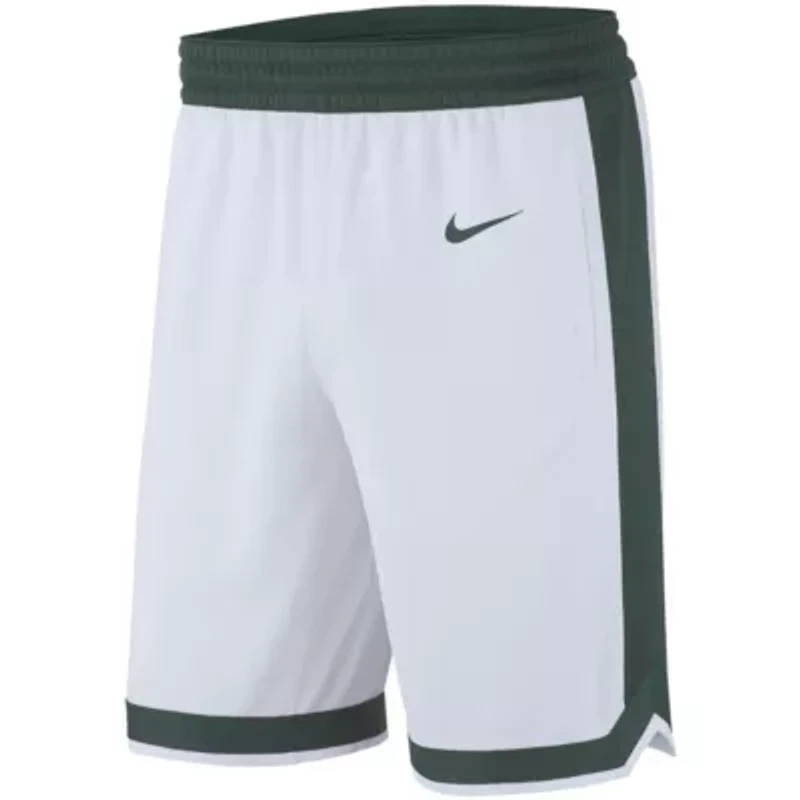 NCAA Nike Michigan State Spartans Retro Replica Basketball Shorts