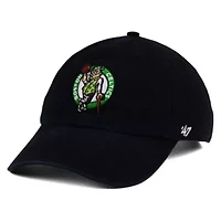 NBA Boston Celtics Clean Up Adjustable Hat - Black