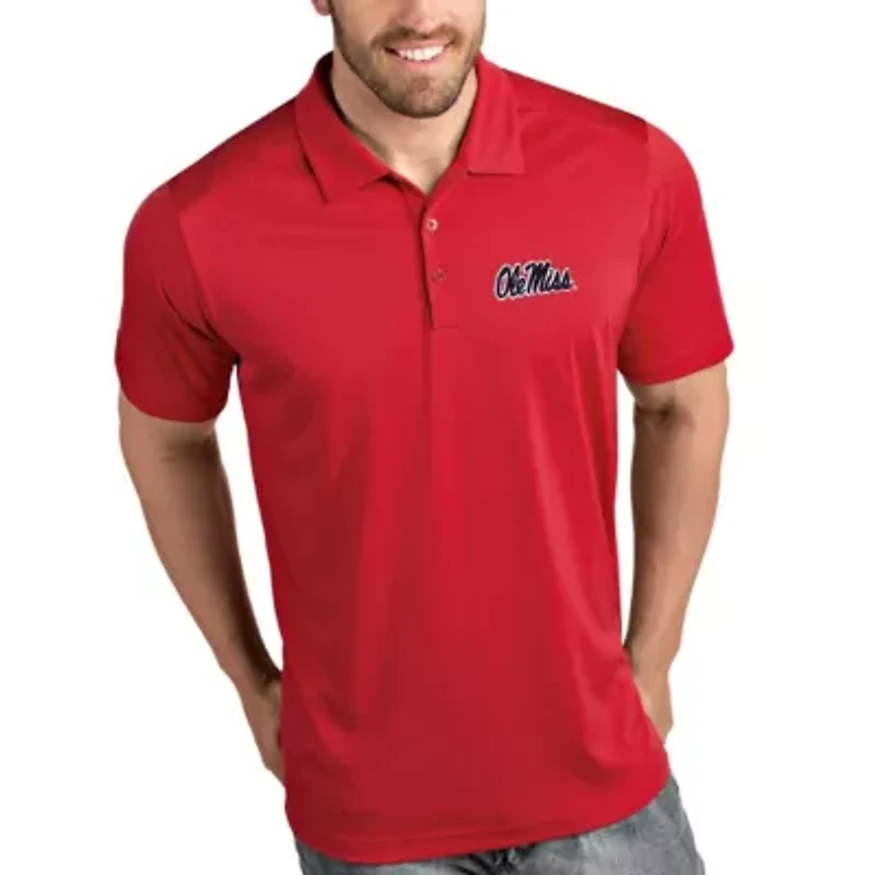NCAA Ole Miss Rebels Tribute Polo - Red