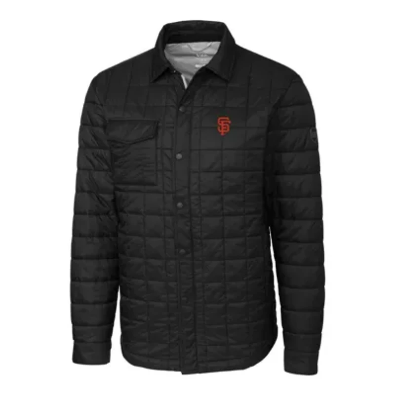 MLB San Francisco Giants Big & Tall Rainier Shirt Jacket