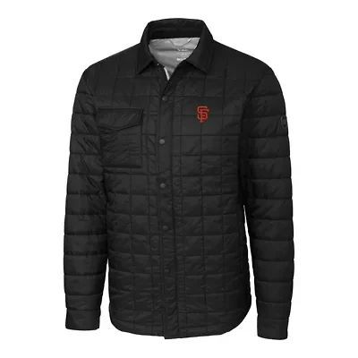 MLB San Francisco Giants Big & Tall Rainier Shirt Jacket