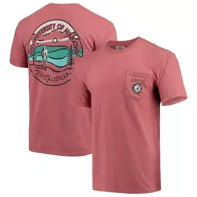 Alabama Crimson Tide NCAA Circle Scene Pocket T-Shirt
