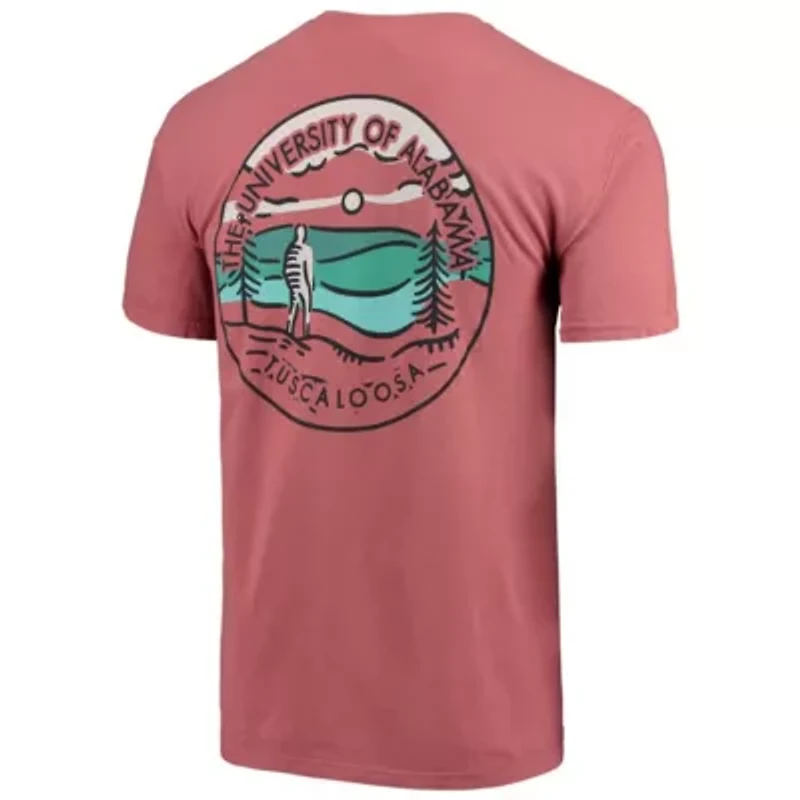 Alabama Crimson Tide NCAA Circle Scene Pocket T-Shirt