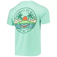 Miami (FL) Hurricanes NCAA Circle Scene Pocket T-Shirt