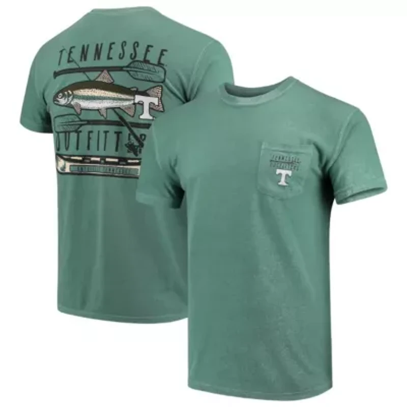 NCAA Tennessee Volunteers Fishing Stack Pocket T-Shirt