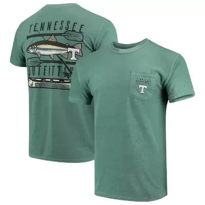 NCAA Tennessee Volunteers Fishing Stack Pocket T-Shirt
