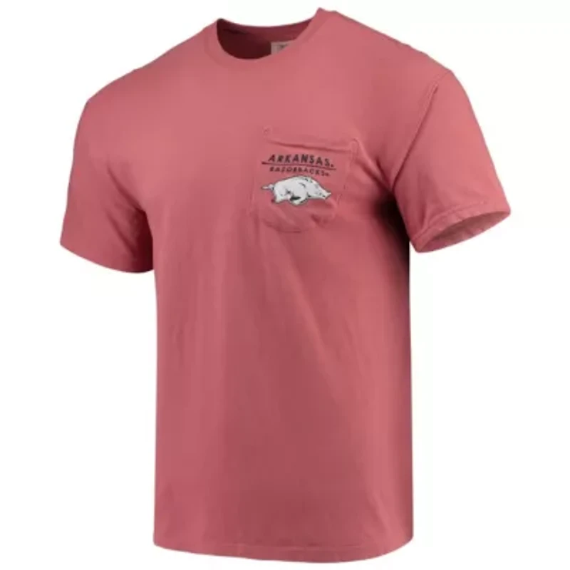 NCAA Arkansas Razorbacks Landscape Shield Pocket T-Shirt