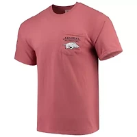 NCAA Arkansas Razorbacks Landscape Shield Pocket T-Shirt