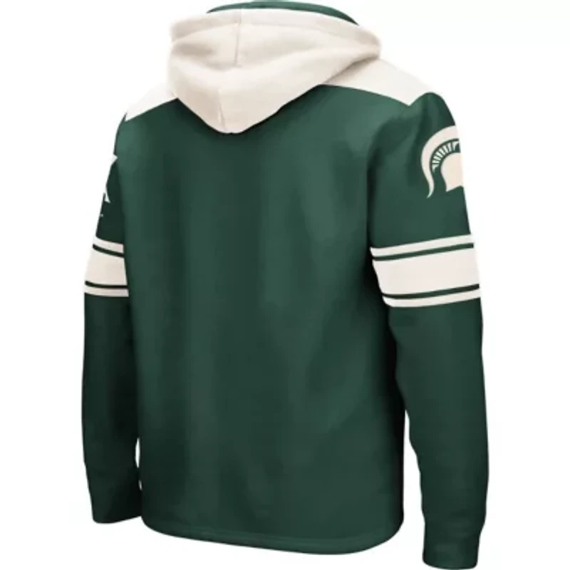 NCAA Michigan State Spartans 2.0 Lace-Up Pullover Hoodie
